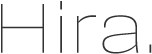 SIMPLE Hira.