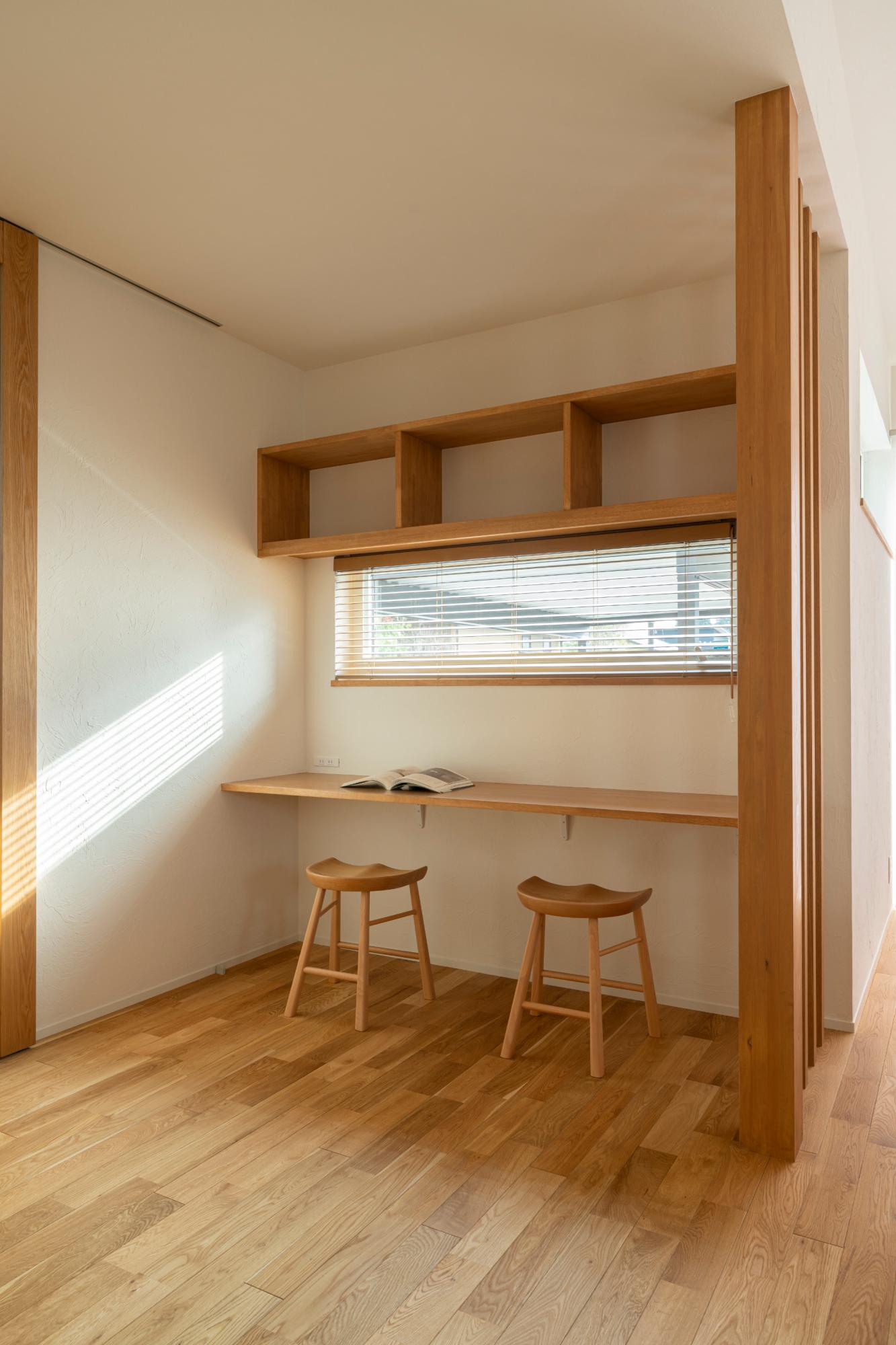 寝室と水回りがつながる動線のある家